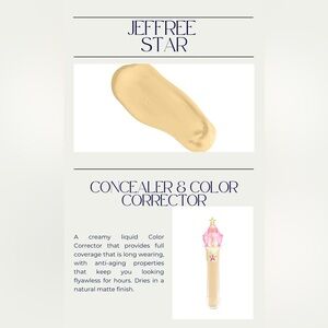 Jeffree Star Cosmetics Magic Star Yellow Concealer & Color Correction